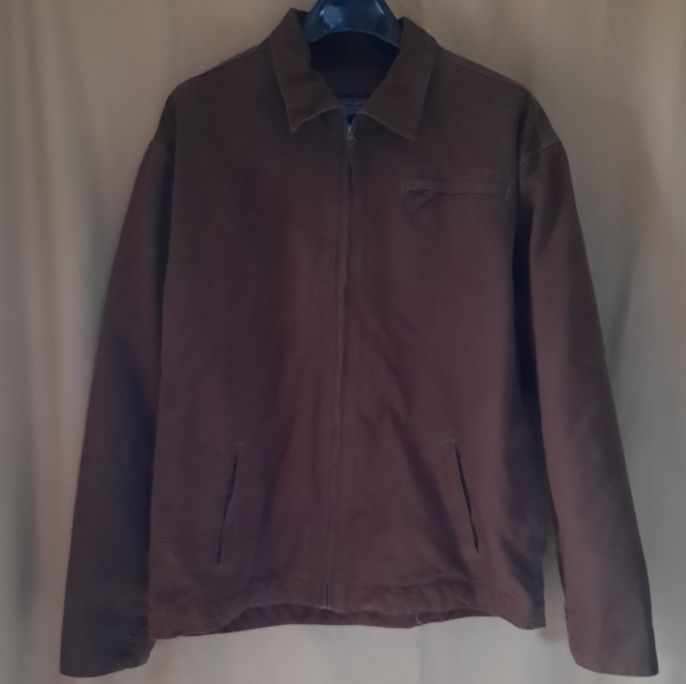 Brown Army Navy jacket sz XXL